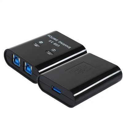 2 en 1 sortie USB 3.0 Commutateur de partage d'appareils