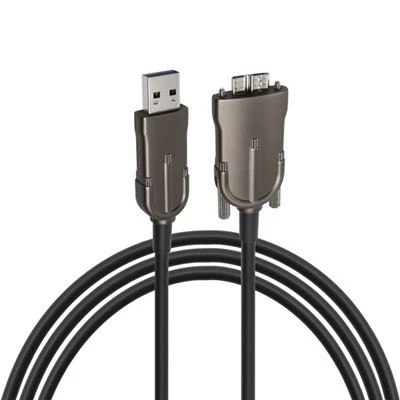 USB 3.0 A mâle vers micro B mâle avec montage à vis
