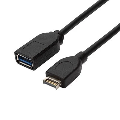 En-tête de panneau avant USB 3.1 vers USB 3.0 Câble d'extension femelle de type A