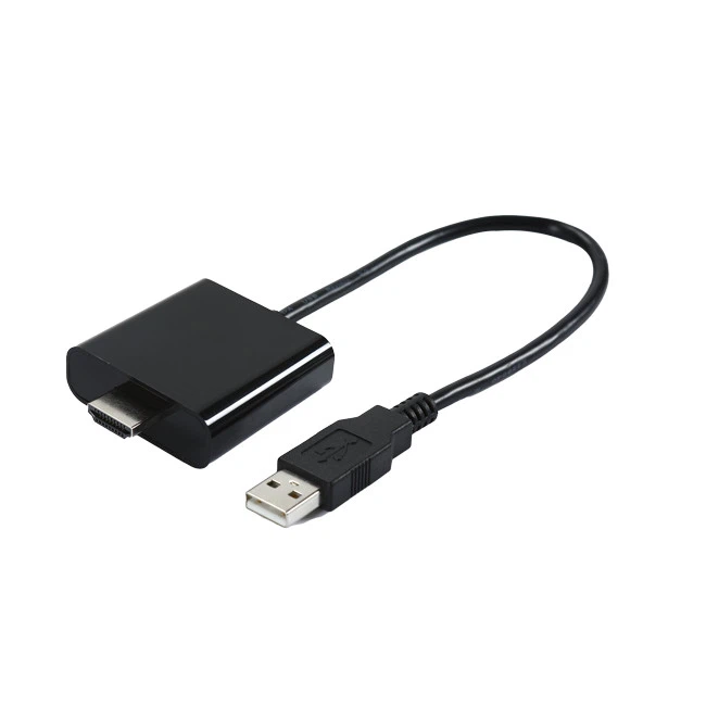 Câble adaptateur USB 2.0 mâle vers HDMI mâle