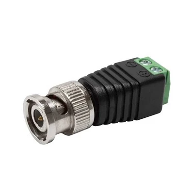 Bornier BNC mâle à 2 vis