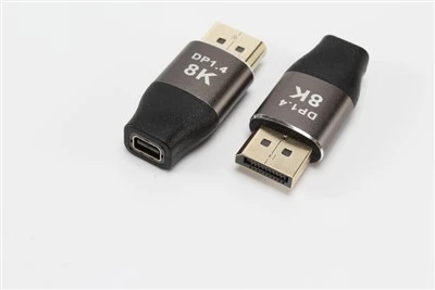 Convertisseur d'extension Mini DP femelle vers DisplayPort mâle 8K