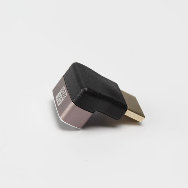 Gold Plated 270 Degree Angled HDMI Male To Female Adapter