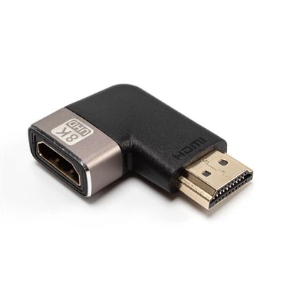 Adaptateur HDMI mâle vers femelle coudé personnalisé
