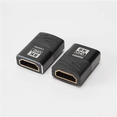 Coupleur d'adaptateur HDMI femelle à femelle plaqué or 8K@60Hz 4K@120Hz
