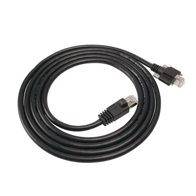 Caméra industrielle Gigabit, câble réseau blindé RJ45 mâle à mâle, hautement flexible